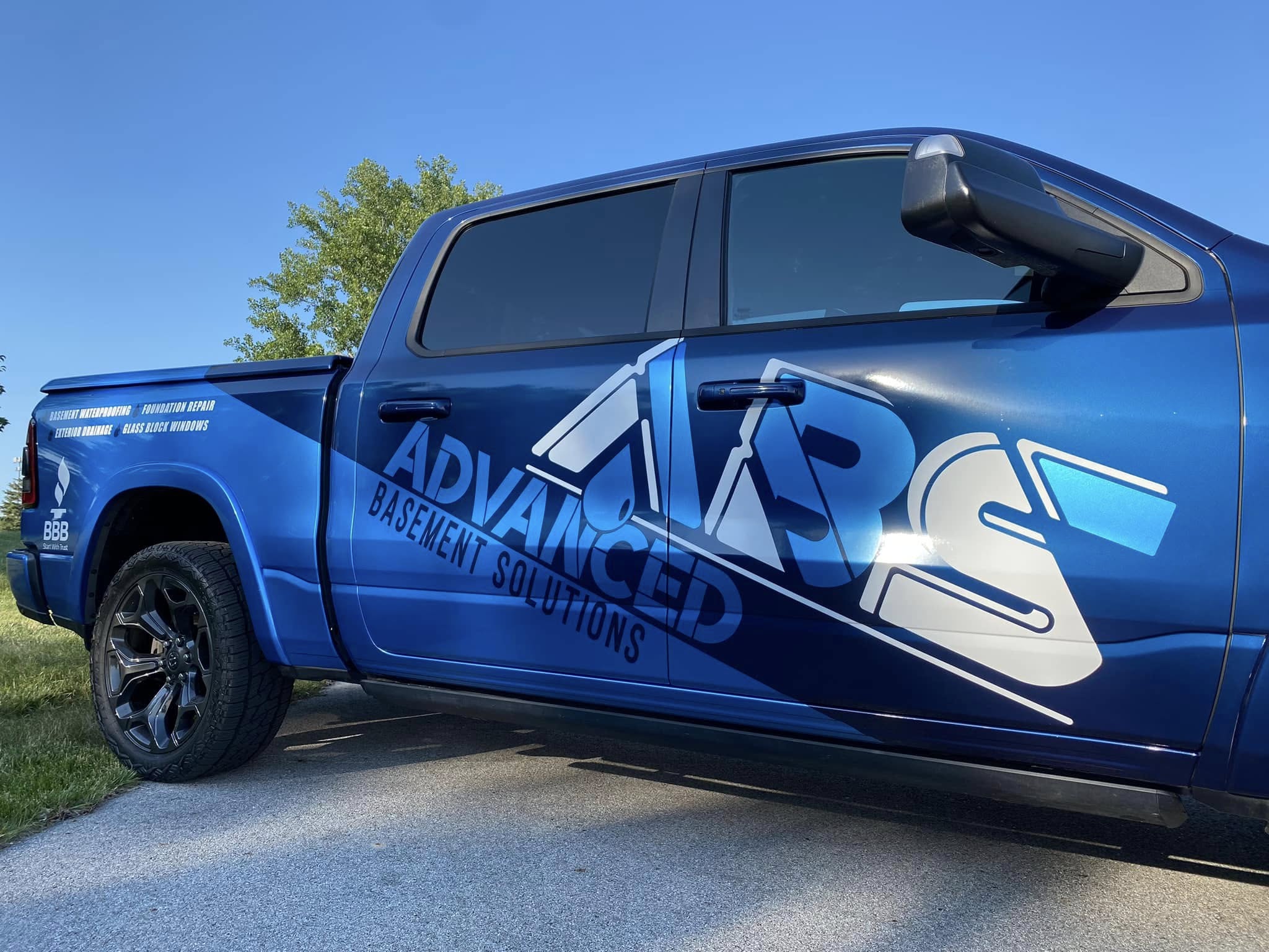Advanced Basement Solutions Truck Wrap project image 5