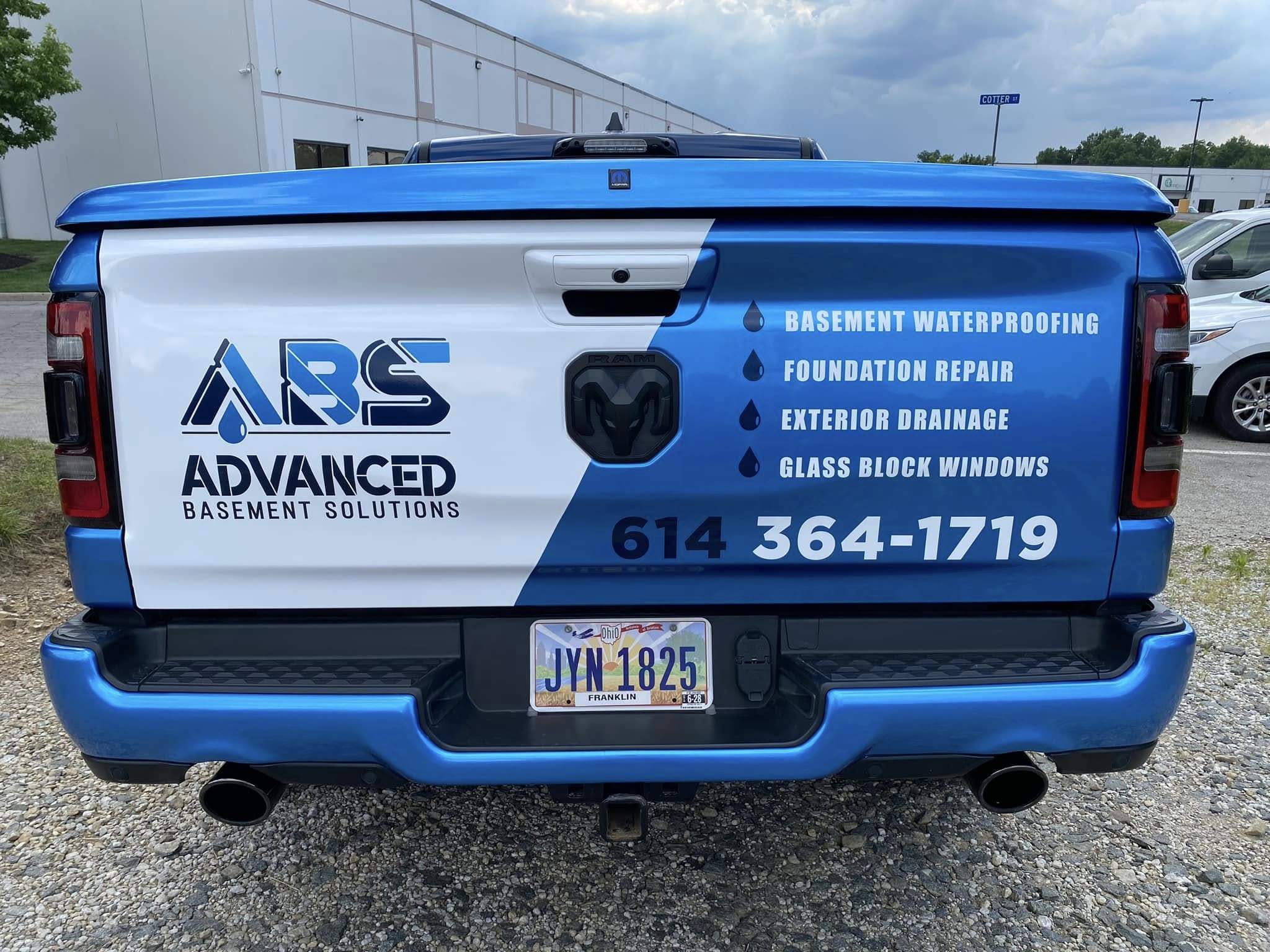 Advanced Basement Solutions Truck Wrap project image 6