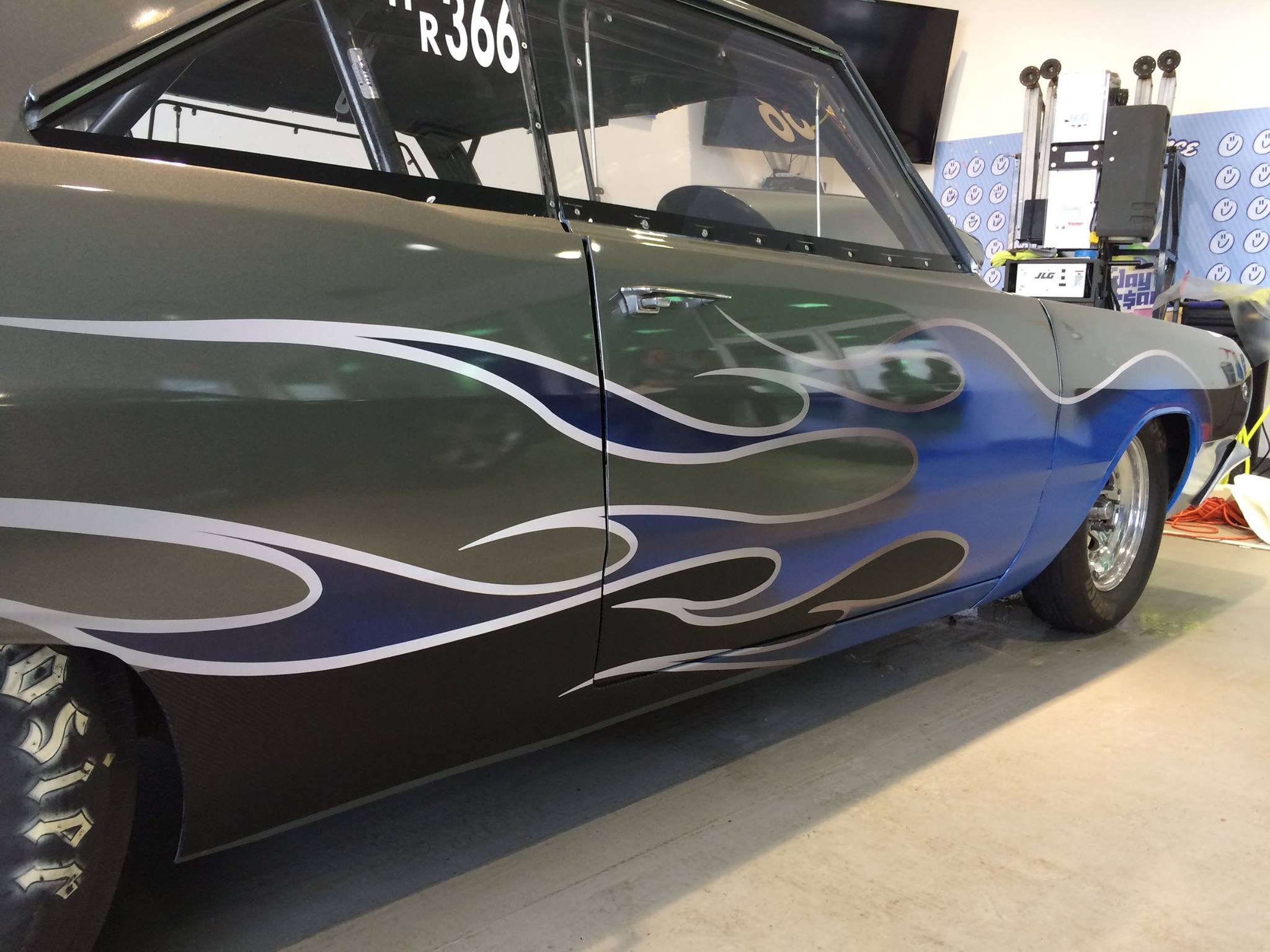 Blue Hot Rod Vehicle Graphics project image 3