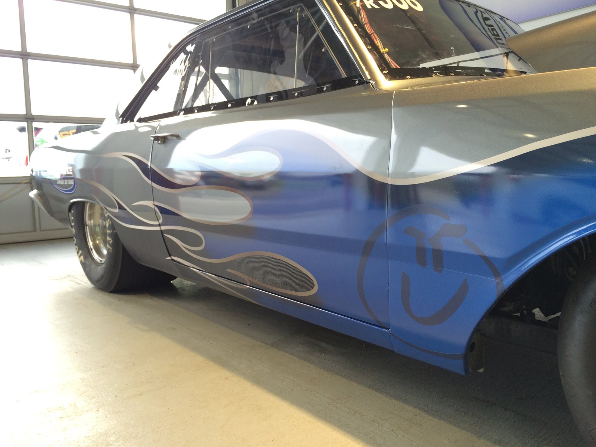 Blue Hot Rod Vehicle Graphics project image 7
