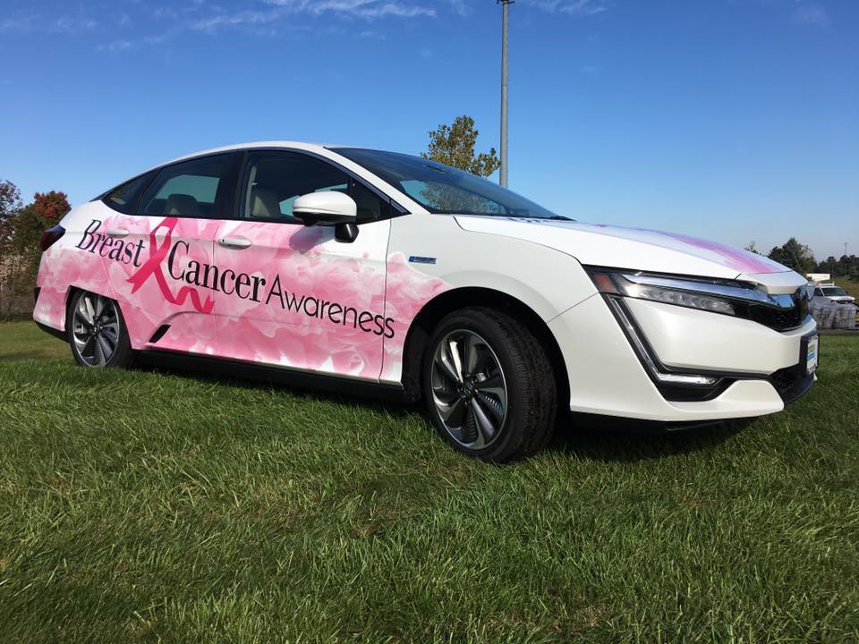 Breast Cancer Awareness Vehicle Graphics project image 3