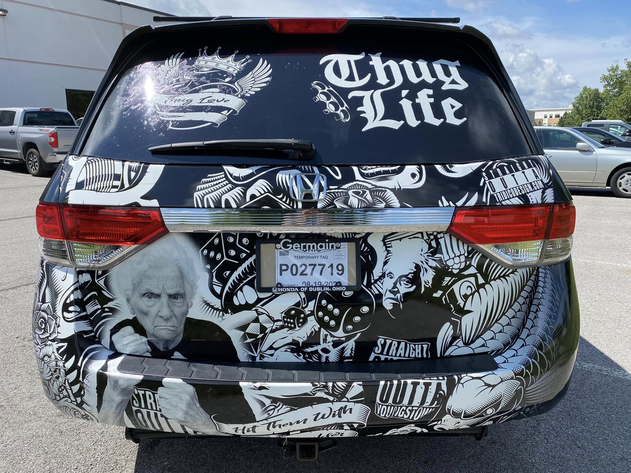 Chug Life Minivan Specialty Wrap project image 1