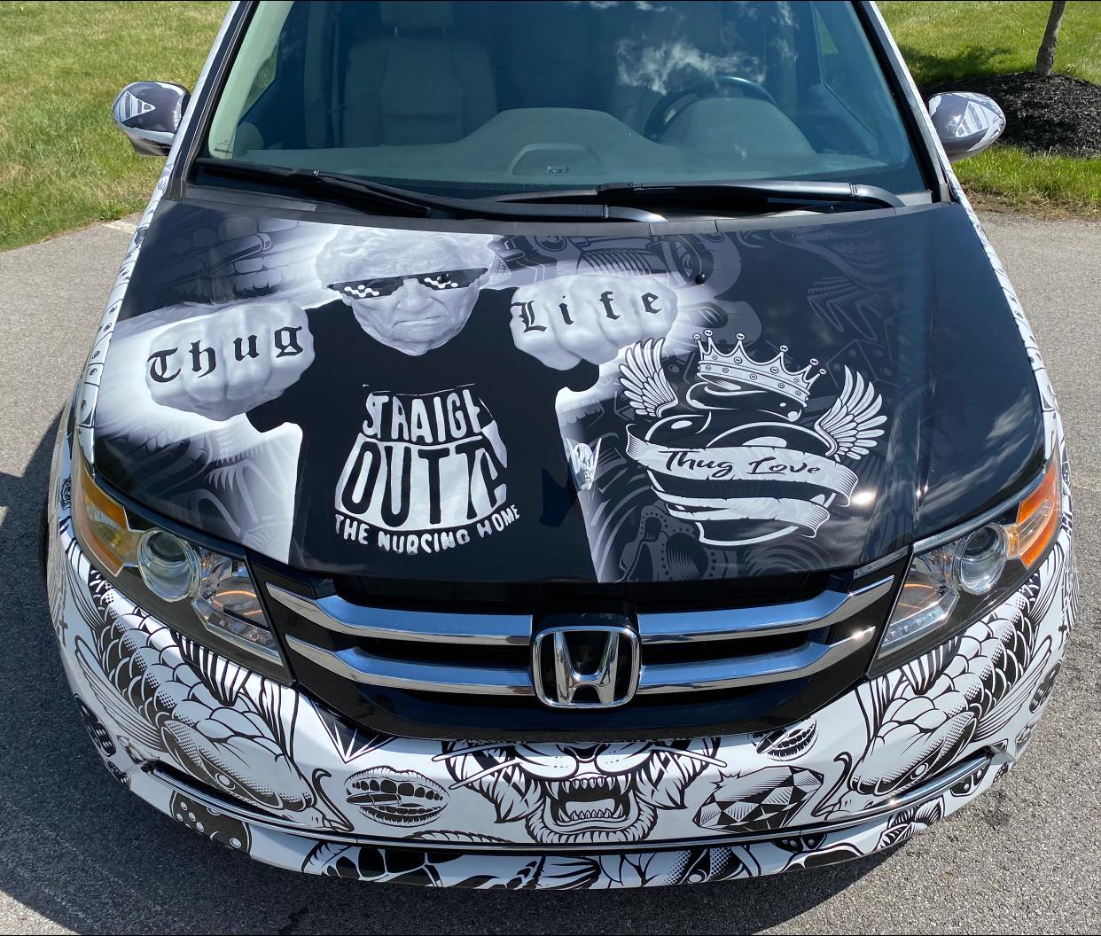 Chug Life Minivan Specialty Wrap project image 5