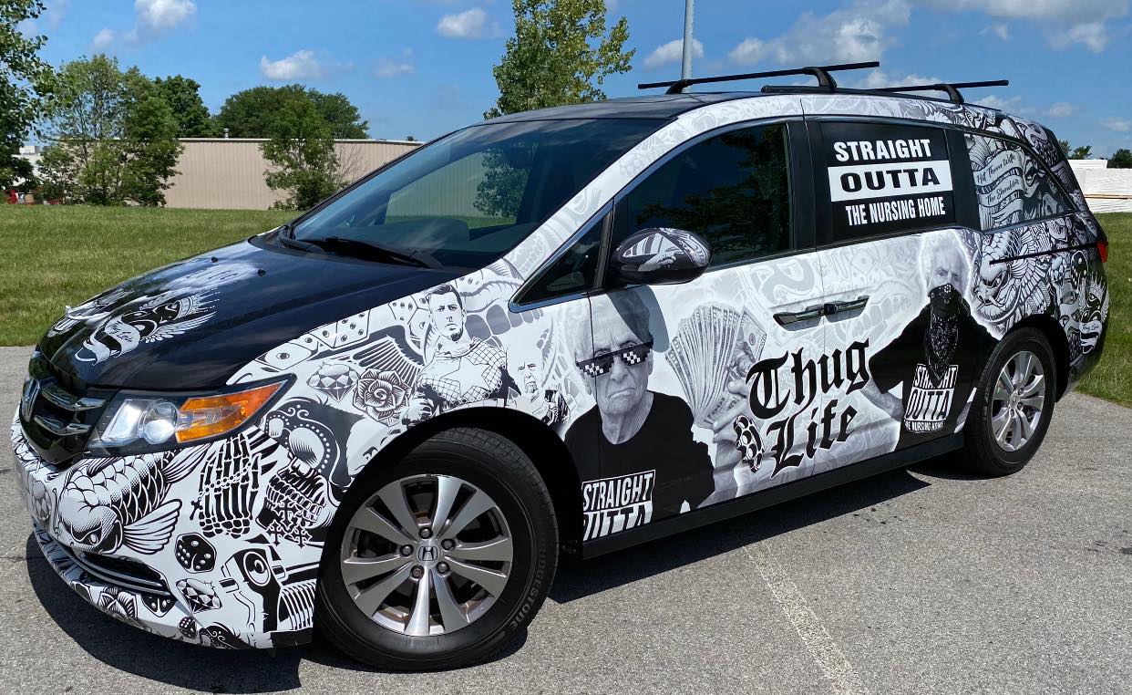 Chug Life Minivan Specialty Wrap project image 6