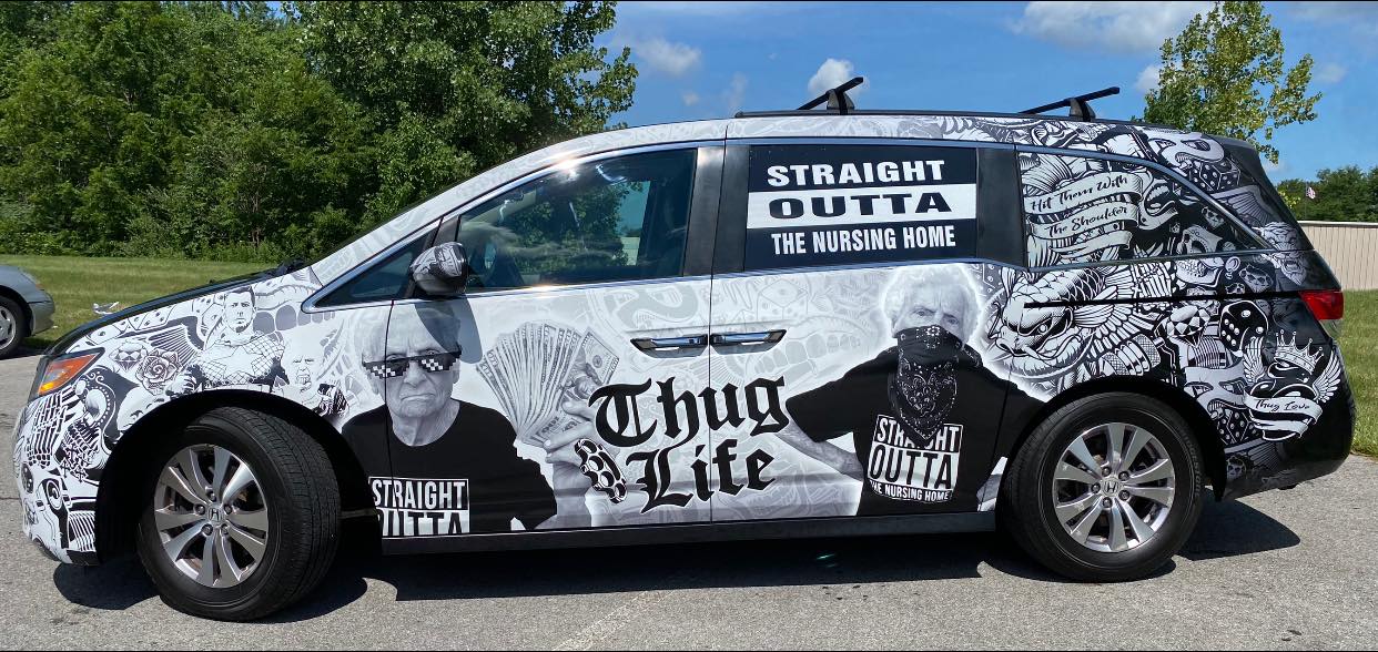 Chug Life Minivan Specialty Wrap project image 7