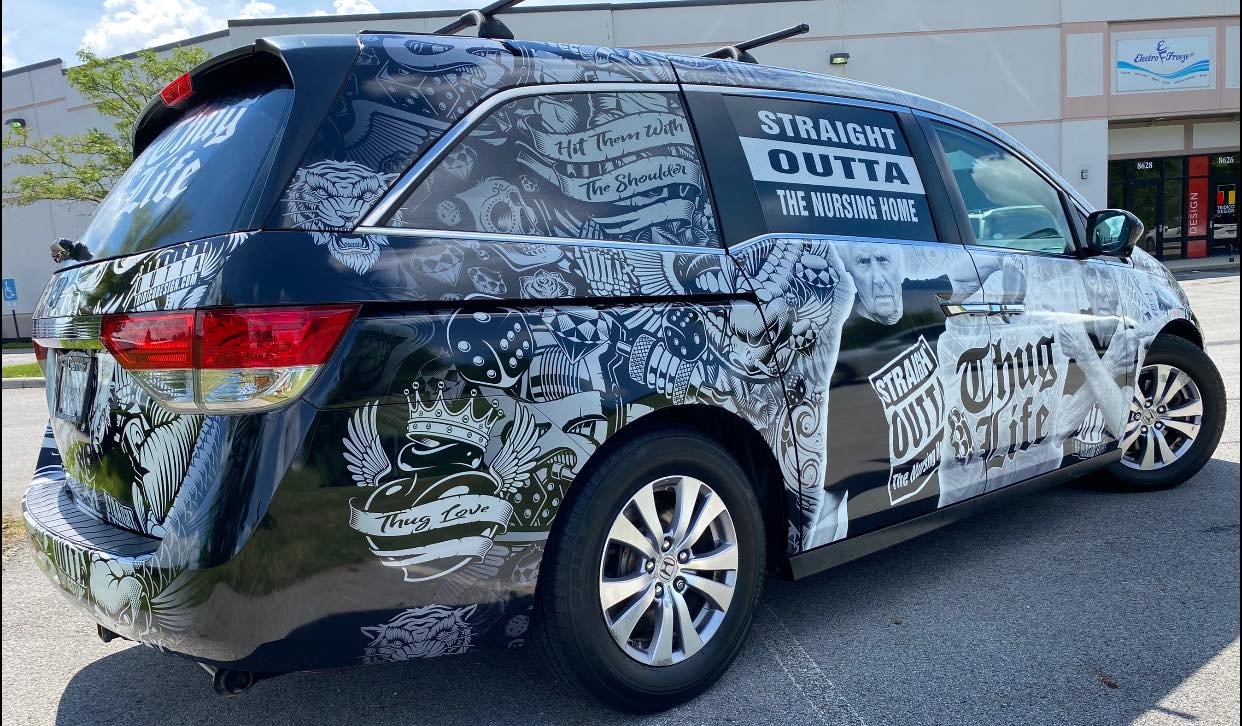 Chug Life Minivan Specialty Wrap project image 9