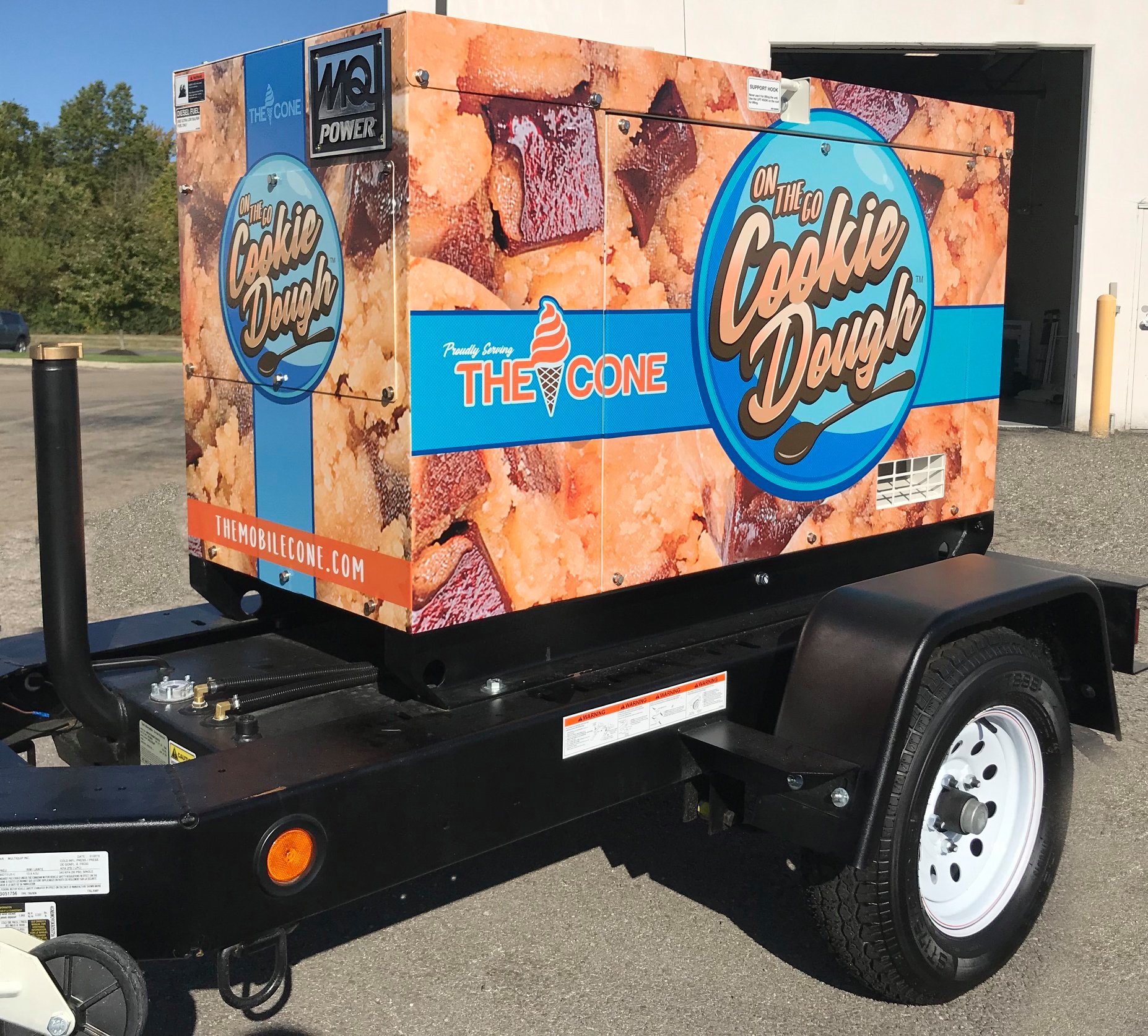Cookie Dough Food Trailer Wrap project image 1