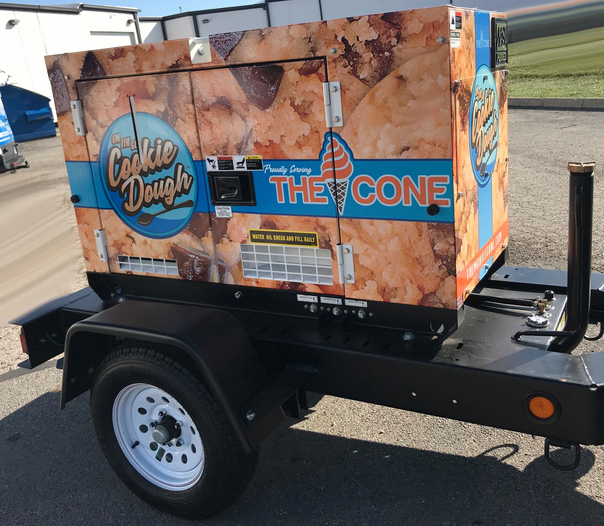 Cookie Dough Food Trailer Wrap project image 2
