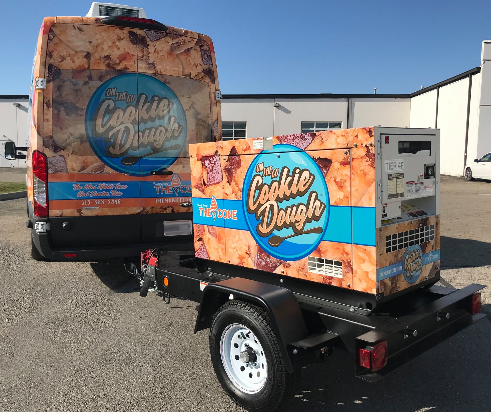 Cookie Dough Food Trailer Wrap project image 6