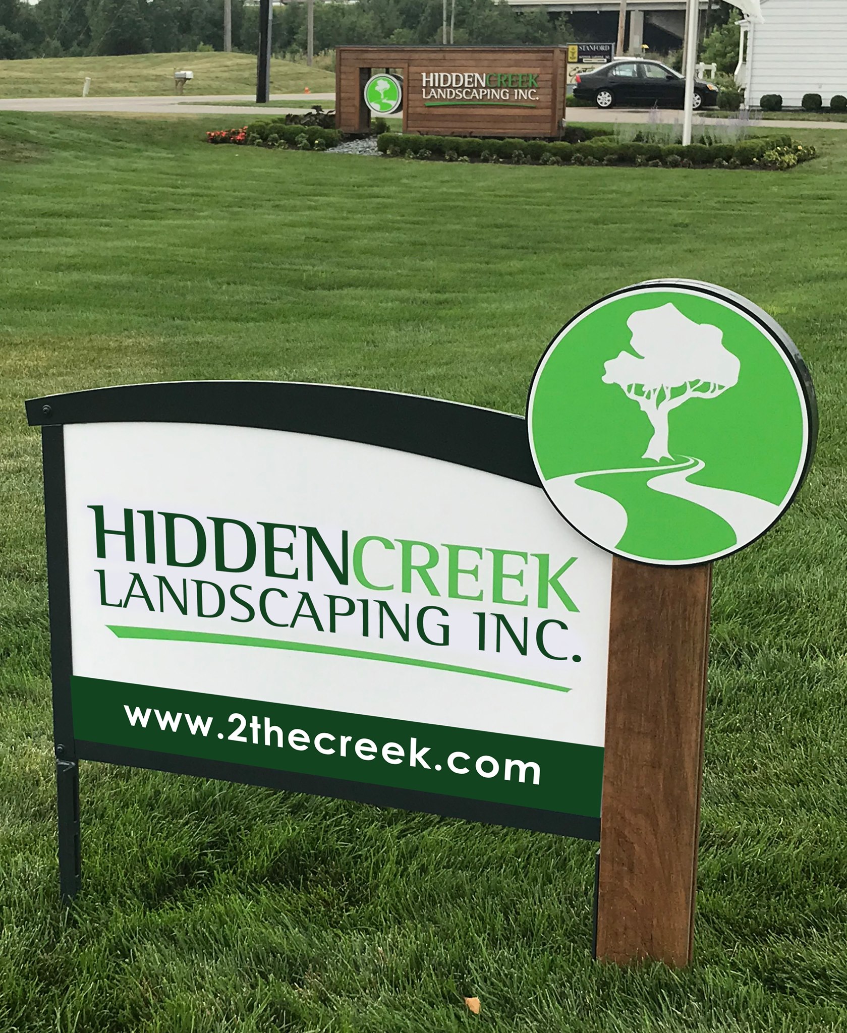 Hidden Creek Landscaping Sign project image 4