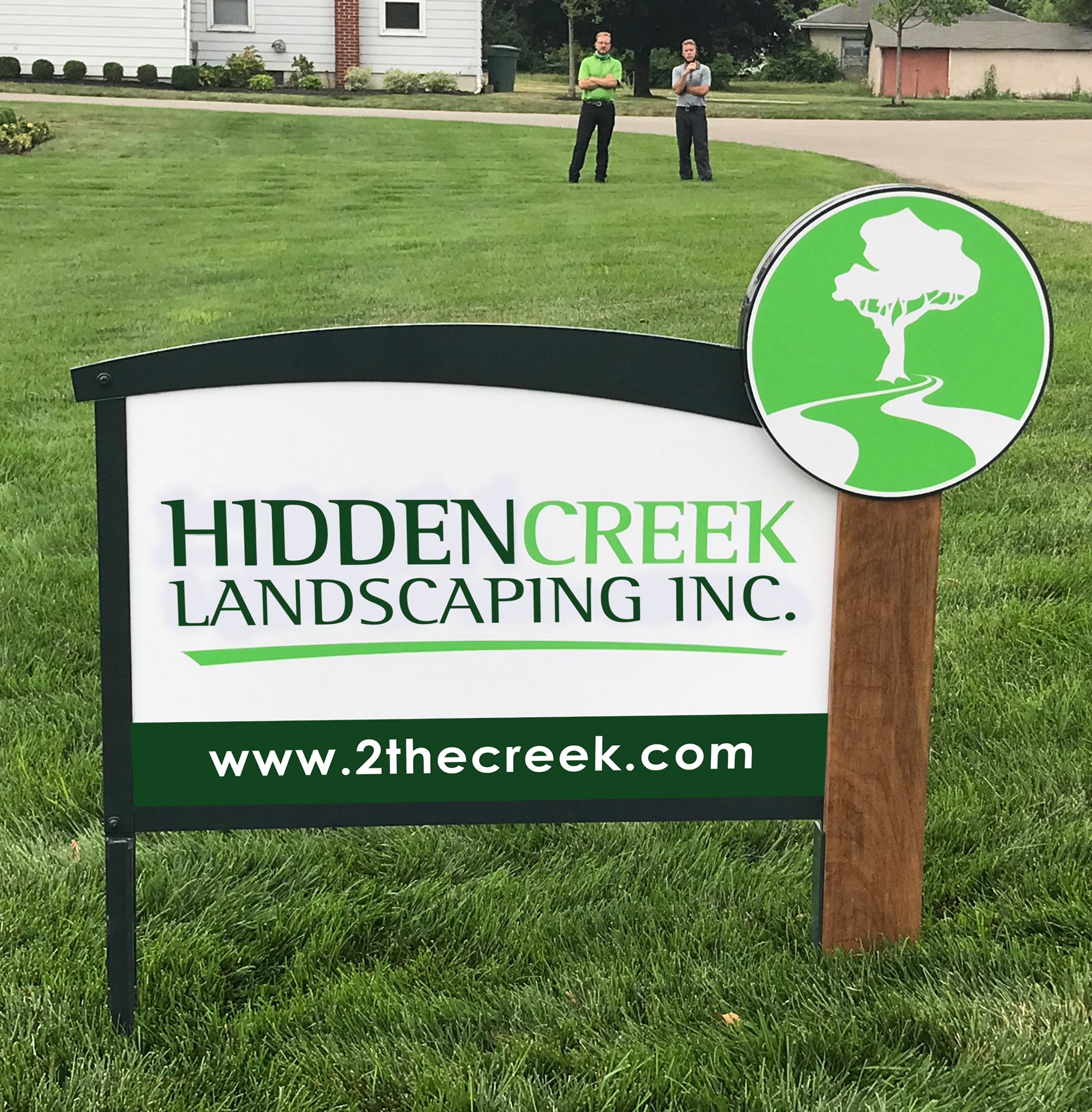 Hidden Creek Landscaping Sign project image 5