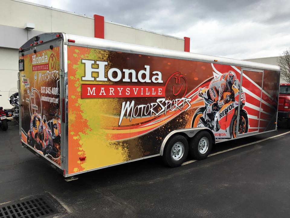Honda Marysville Motorsports Trailer project image 1