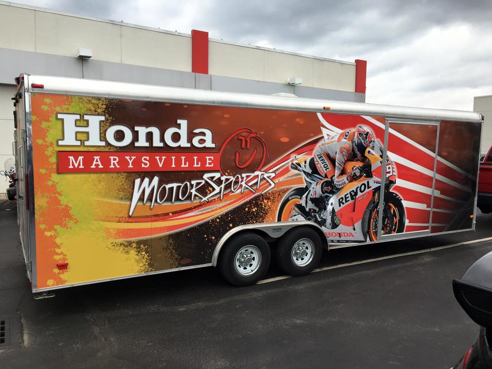 Honda Marysville Motorsports Trailer project image 5