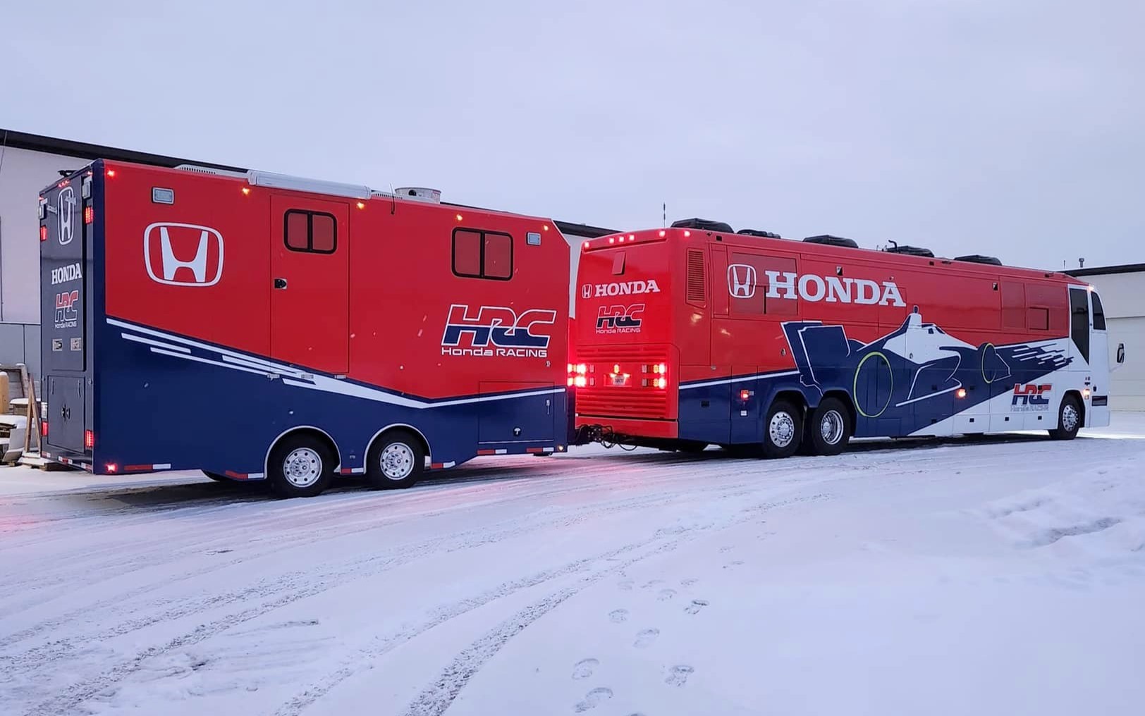 Honda Racing XL Vehicle Wrap project image 1