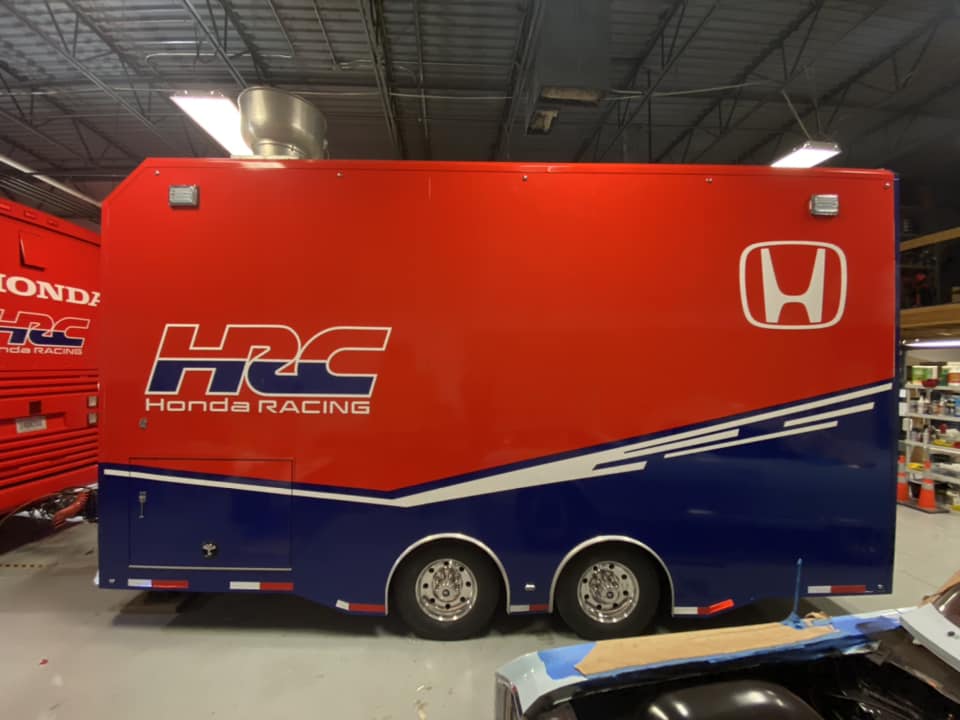 Honda Racing XL Vehicle Wrap project image 9