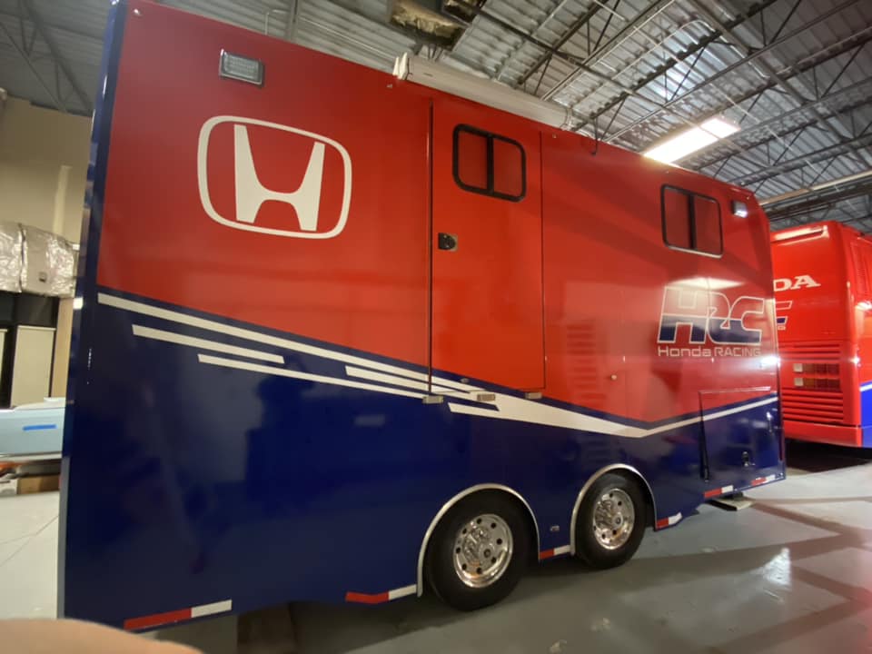 Honda Racing XL Vehicle Wrap project image 10