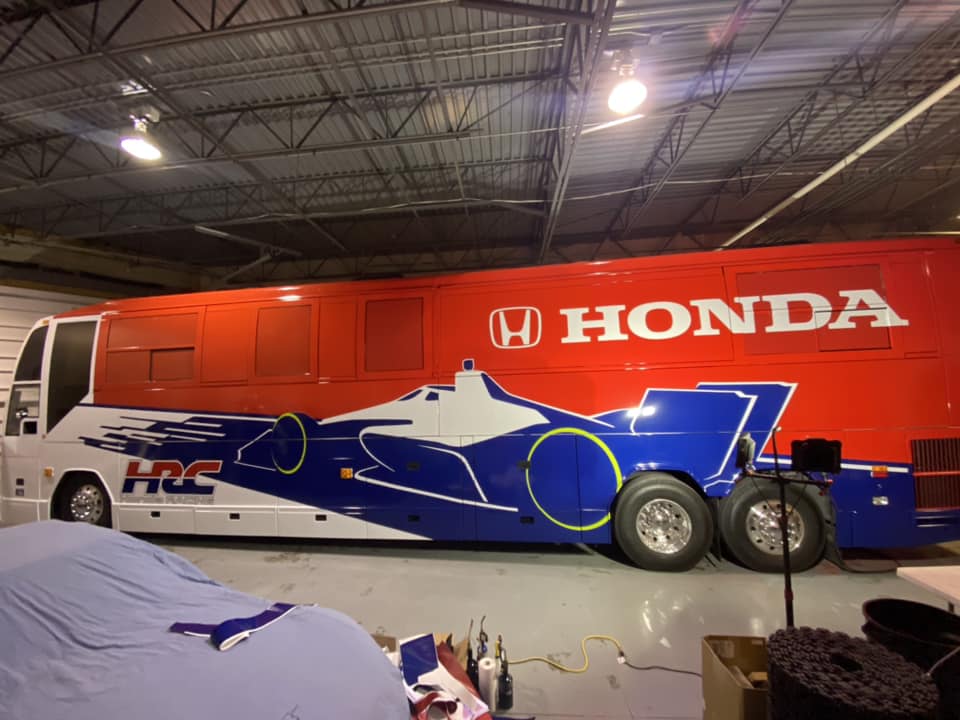 Honda Racing XL Vehicle Wrap project image 12