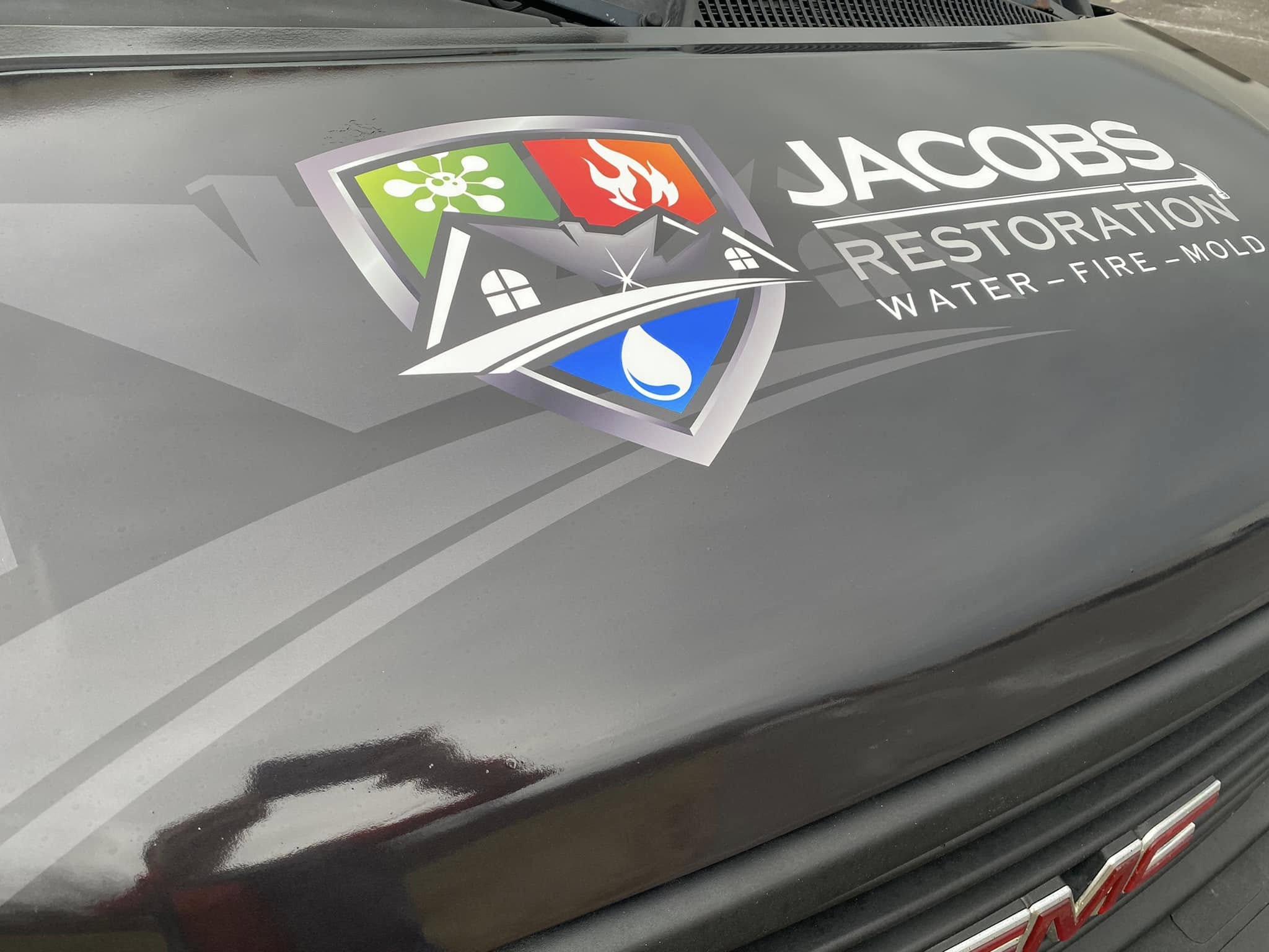Jacobs Restoration Fleet Wrap project image 1