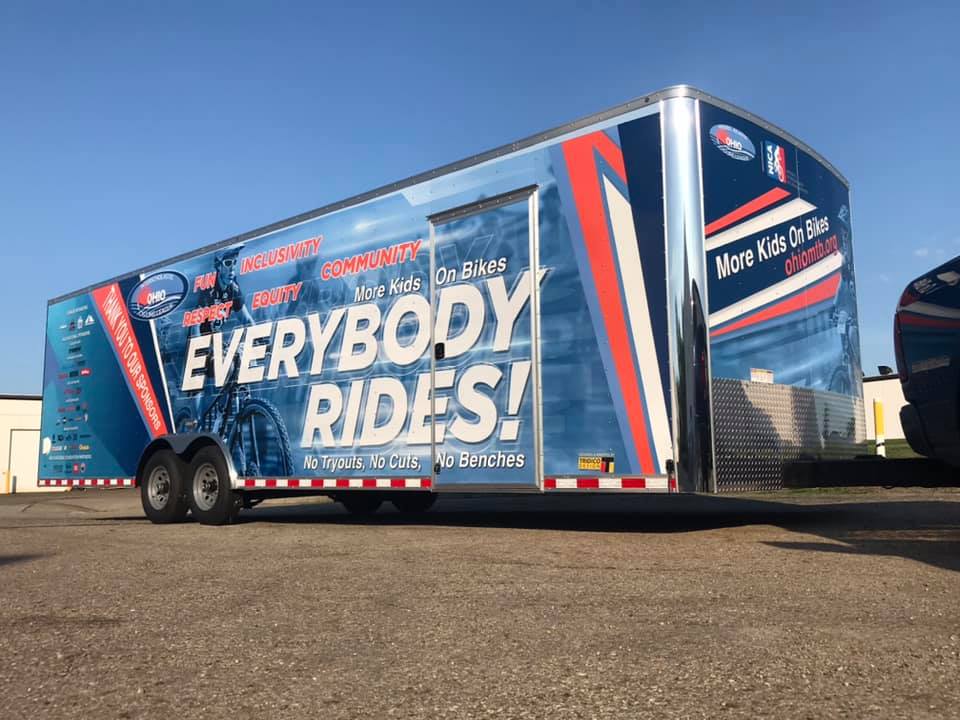 Kids on Bikes Large Trailer Wrap project image 1
