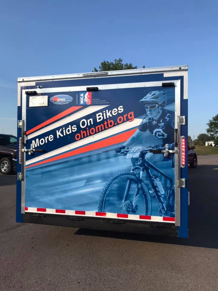 Kids on Bikes Large Trailer Wrap project image 2