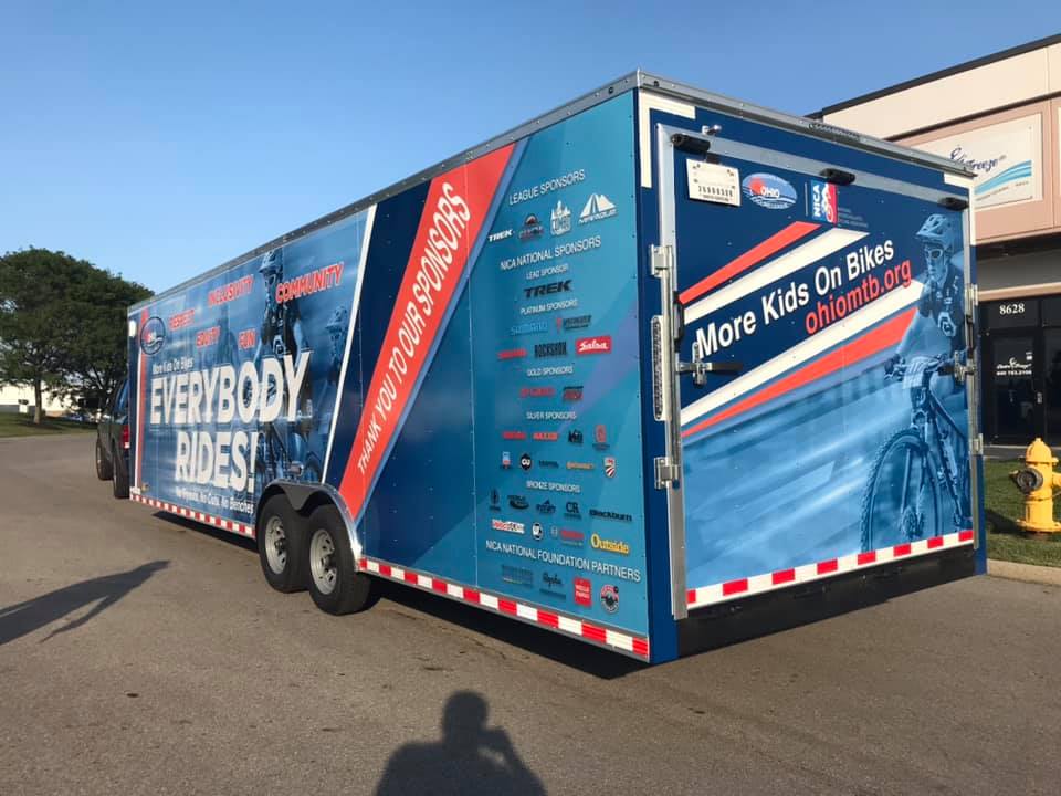 Kids on Bikes Large Trailer Wrap project image 4