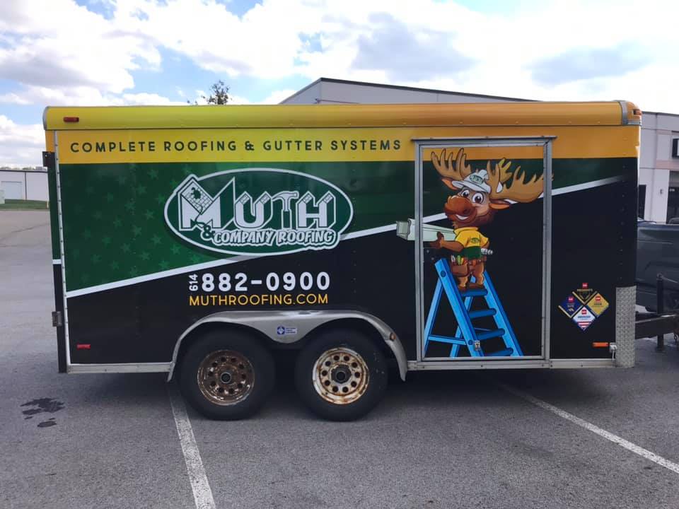 Muth Roofing Fleet Wrap project image 1