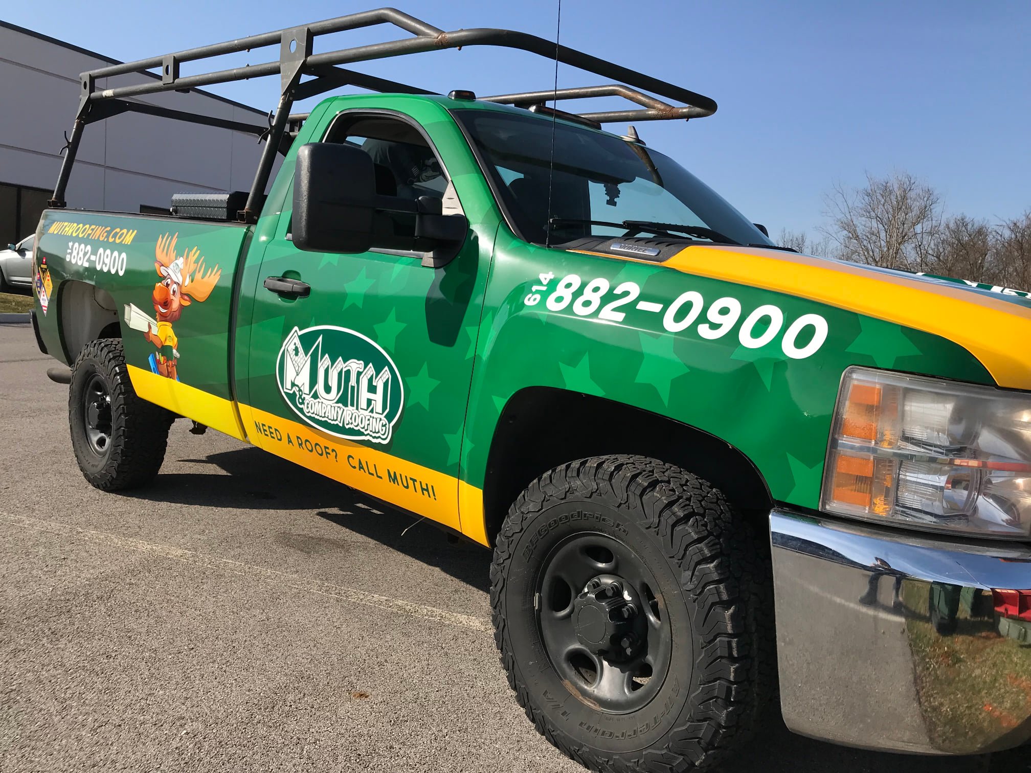 Muth Roofing Fleet Wrap project image 3