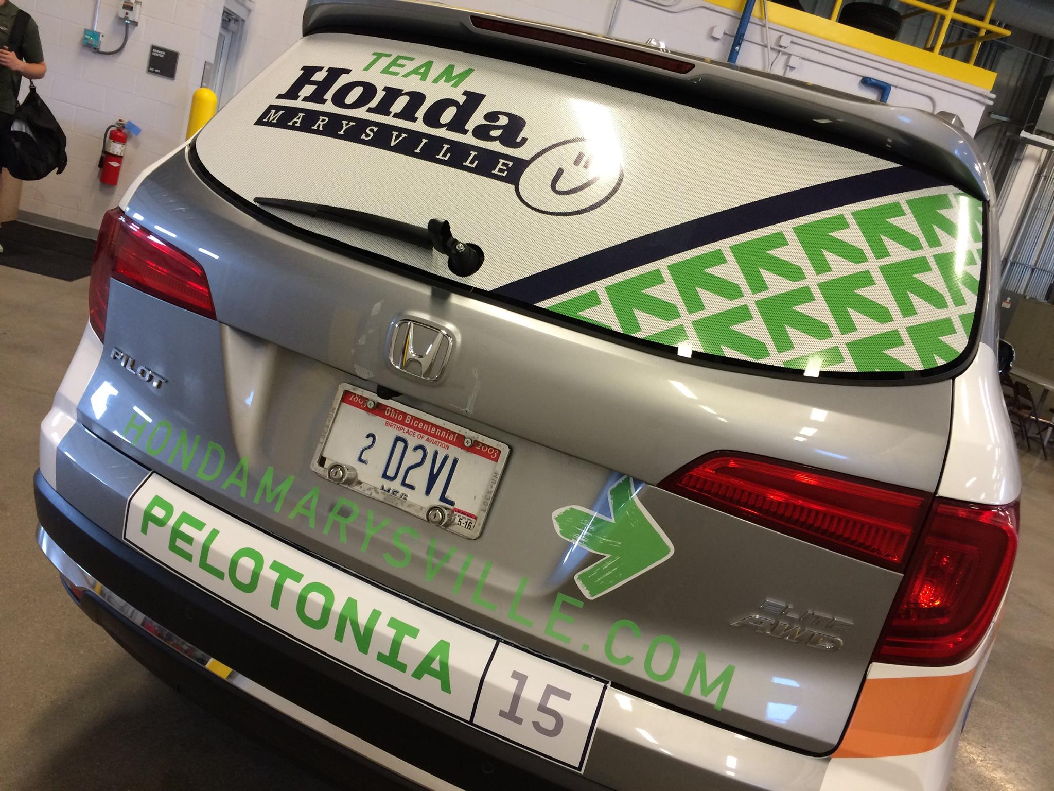 Pelotonia Vehicle Graphics project image 1