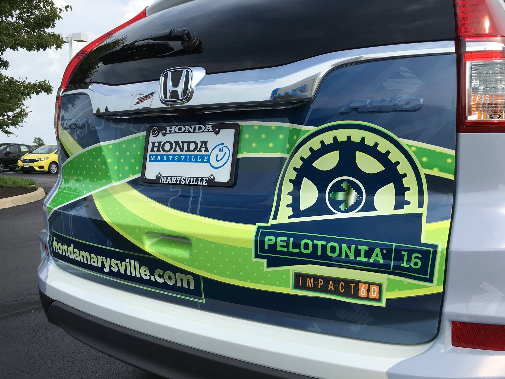 Pelotonia Vehicle Graphics project image 2