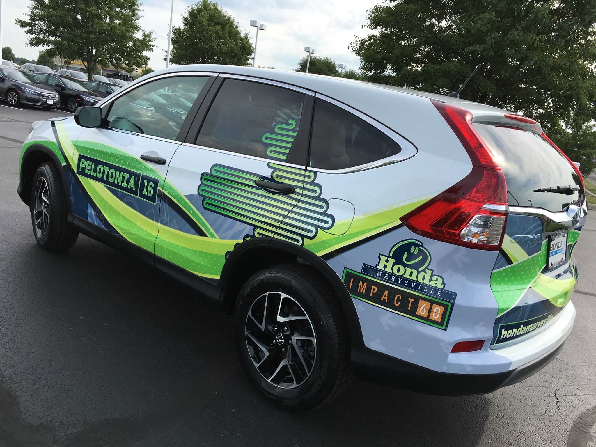 Pelotonia Vehicle Graphics project image 4