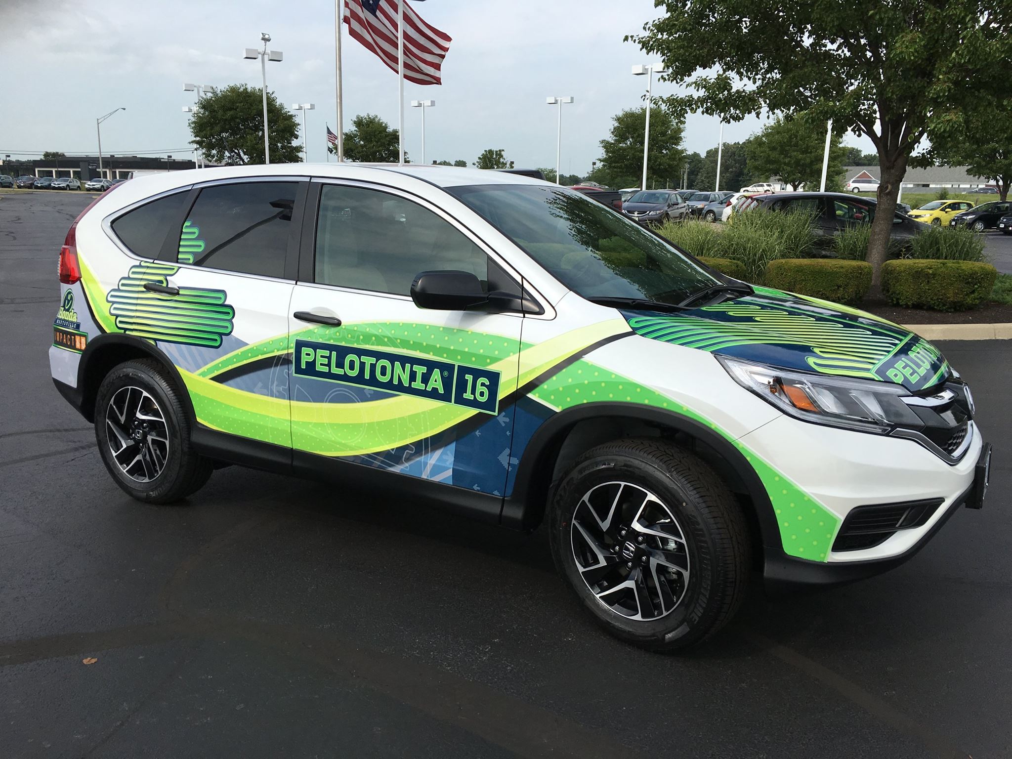 Pelotonia Vehicle Graphics project image 7