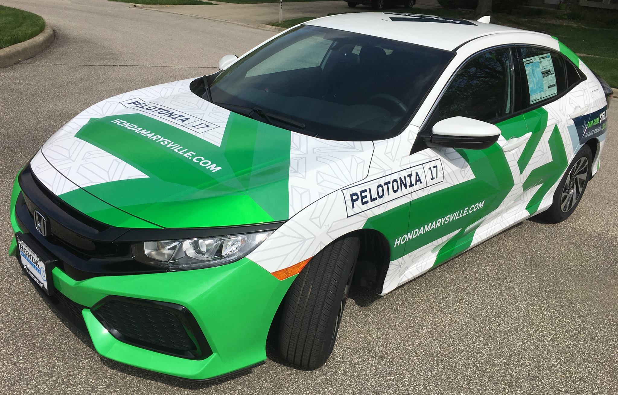 Pelotonia Vehicle Graphics project image 10