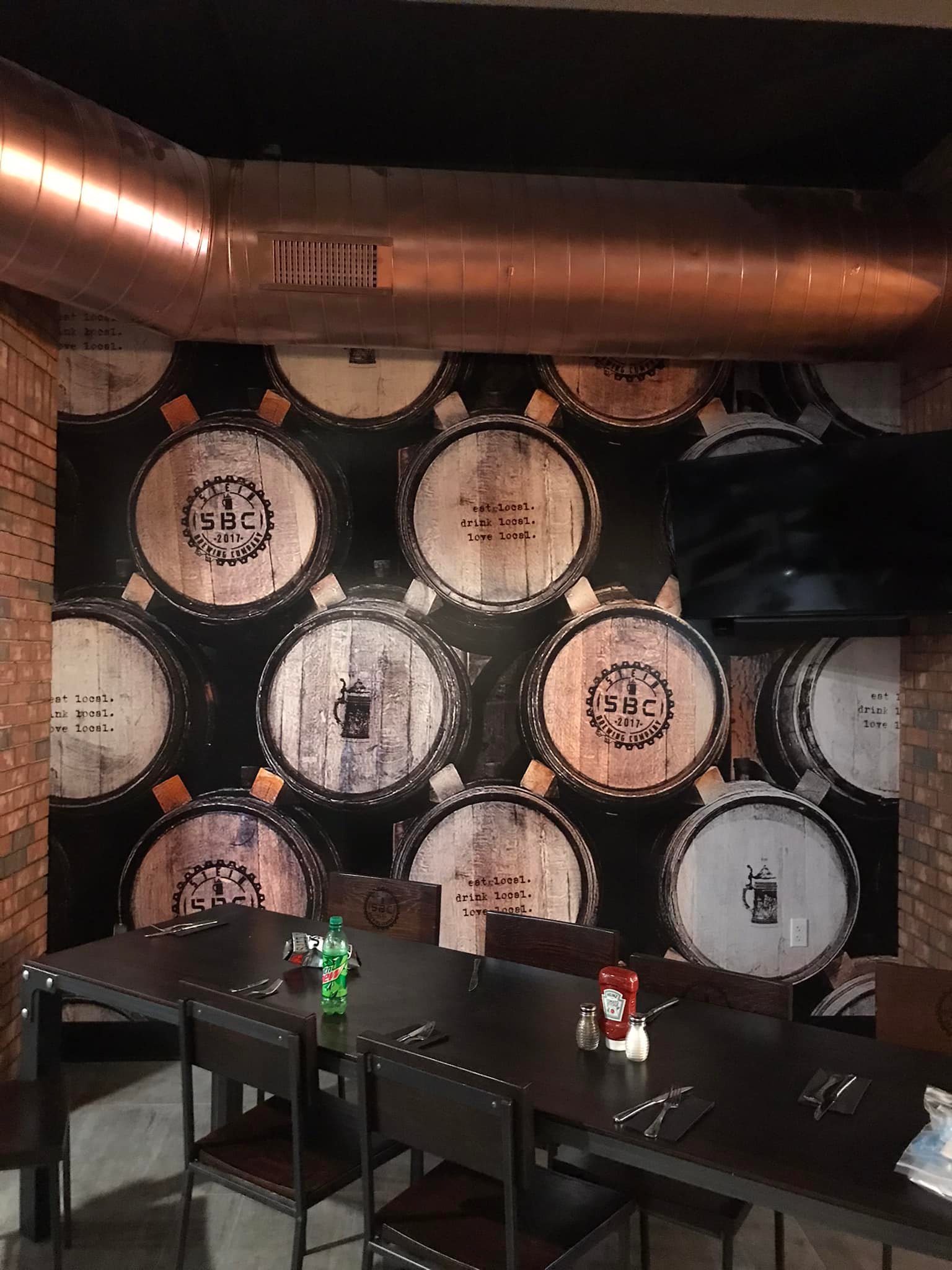 SBC Brewing Company Interior & Window Branding project image 10