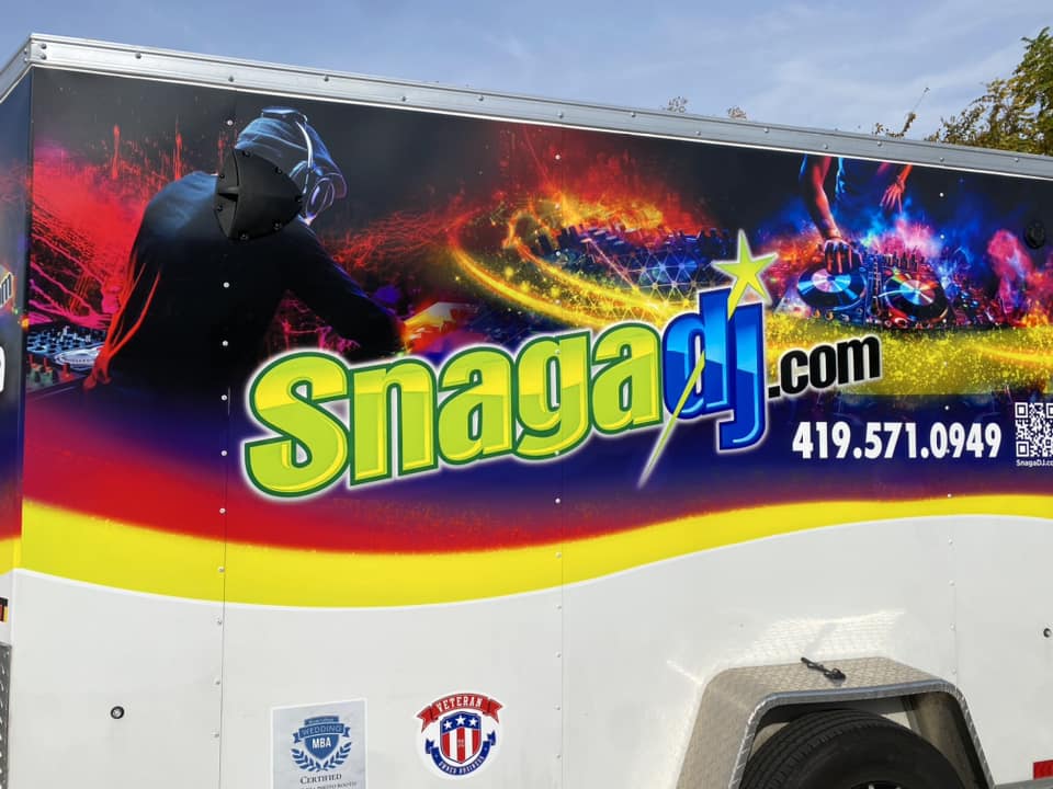 Snag DJ Event Trailer Graphics project image 2
