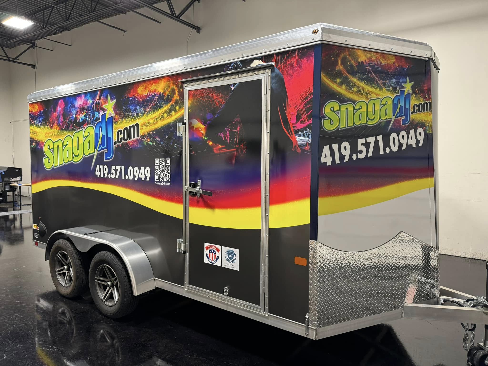 Snag DJ Event Trailer Graphics project image 6