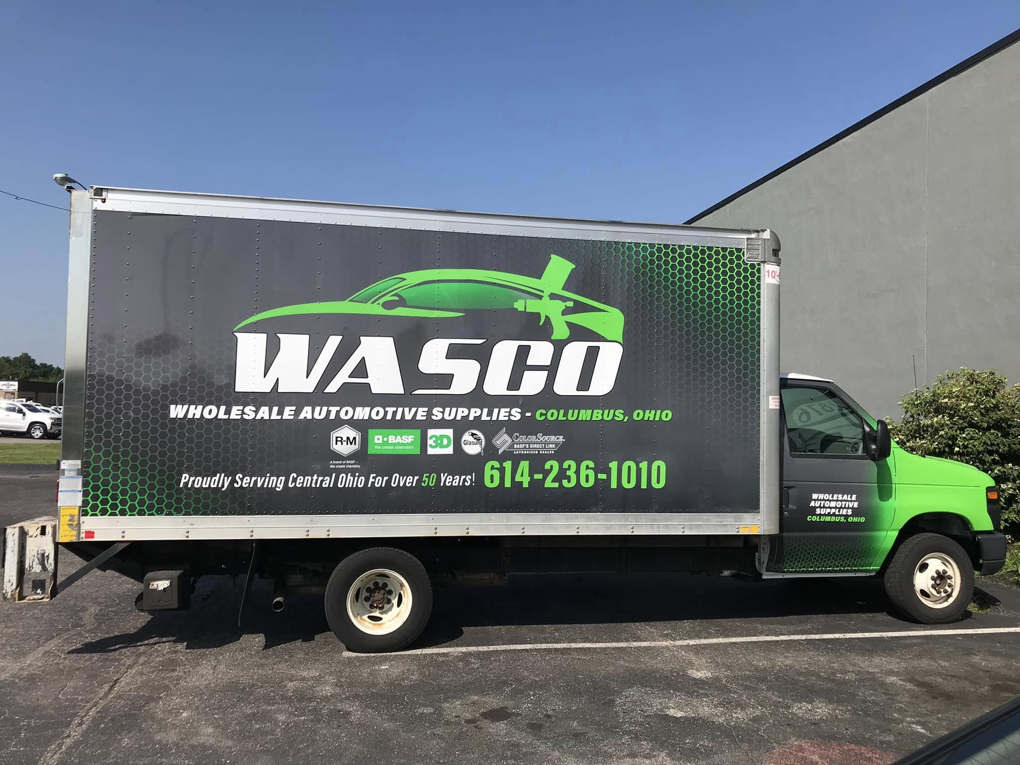 Wasco Auto Supplies Box Truck Wrap project image 1