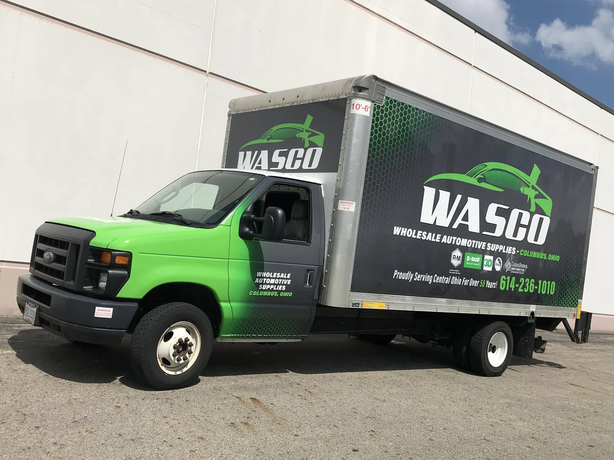 Wasco Auto Supplies Box Truck Wrap project image 3