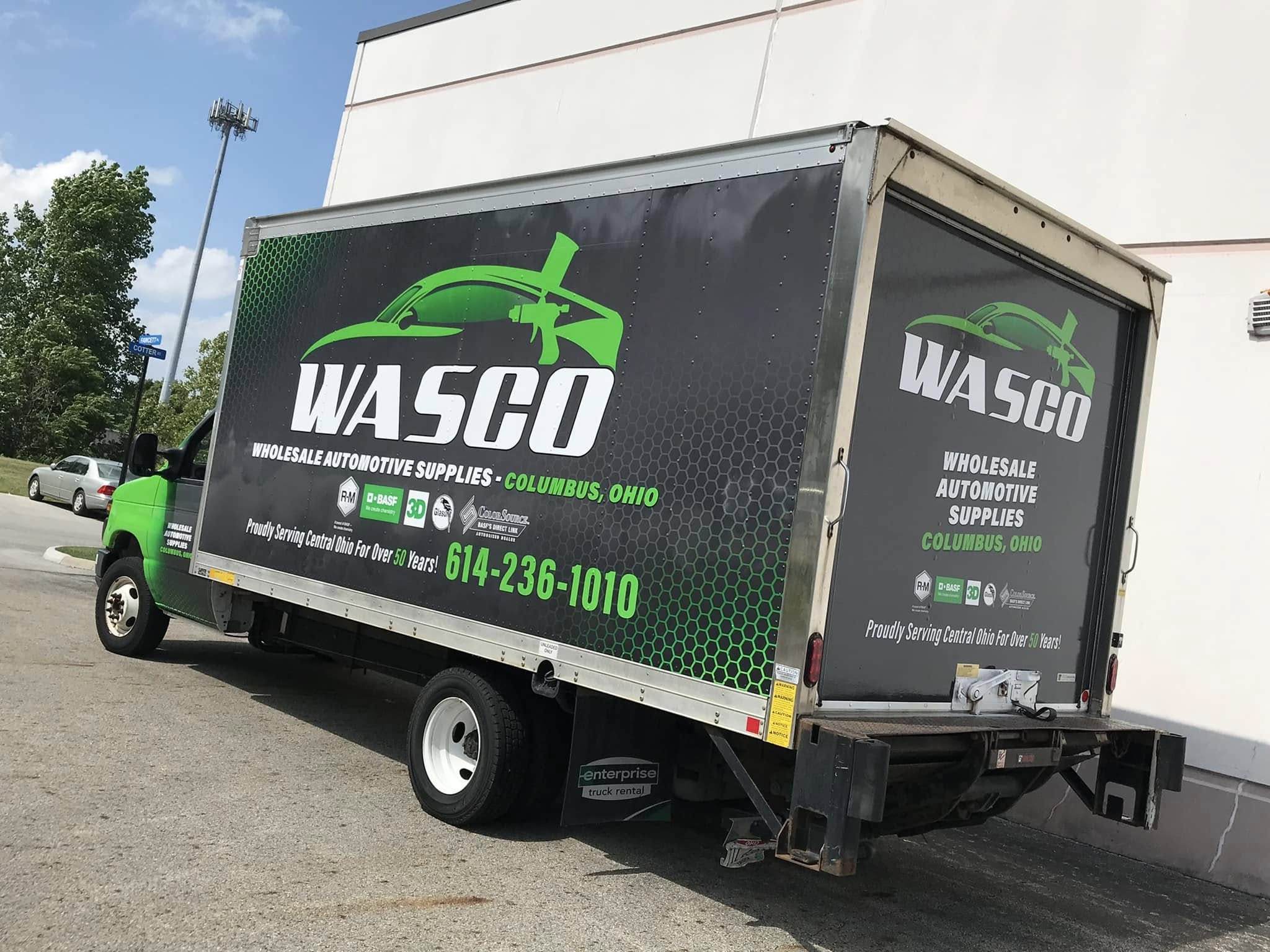 Wasco Auto Supplies Box Truck Wrap project image 5